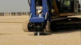 Rapid Impact Compaction Video  RIC Middle East [upl. by Petulia51]