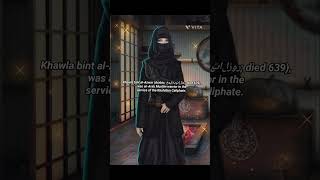 legendary fearless female warriors in islam khawla bint alAzwar islam islamic viralshort [upl. by Namien228]