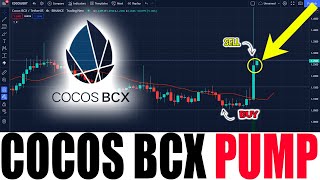 COCOS BCX HUGE PUMP NOW  COCOS BCX PRICE UPDATE [upl. by Nica]