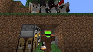 Minecraft Survivalist VS 3 Hitmen [upl. by Epolulot]