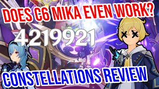 Can Mikas Constellations Save Him Constellations Review and Showcase  Genshin Impact 35 [upl. by Ettenom]