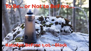 The Katadyn 1 Liter BeFree Water Filter Black Edition [upl. by Ekal]