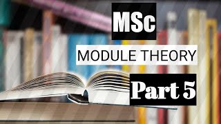 Module theory part 5 Algebra M Sc basis free module all basis have same number of elements [upl. by Madelle269]