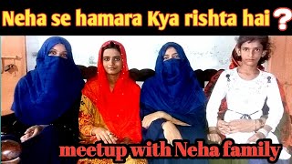 Neha se hamara Kya rishta hai  meet up with Neha family🥰 [upl. by Emiline]