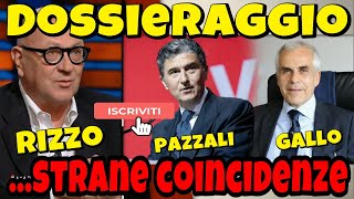 VIDEO Il giornalista Rizzo durissimo sul caso dossieraggio e nota uno strano filo conduttore [upl. by Kcaz527]