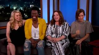 Ghostbusters Cast Get Some Special Visitors [upl. by Omland]