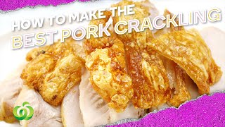 How to Make the Best Pork Crackling  Easter Recipes amp How Tos [upl. by Watson115]