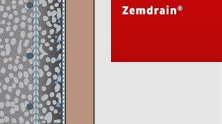 Zemdrain® CPF liner to increase the service of the concrete surface [upl. by Buonomo]