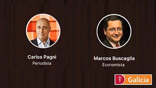 Carlos Pagni y Marcos Buscaglia quotLos enigmas económicos y políticos de la pandemiaquot en Banco Galicia [upl. by Aniram]