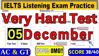 VERY HARD IELTS LISTENING PRACTICE TEST 30 NOVEMBER 2024 WITH ANSWERS  IELTS  IDP amp BC [upl. by Isidora]