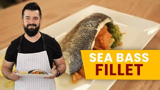 How To Bake A Sea Bass Fillet Like A PRO  Baked Sea Bass [upl. by Eniamrehc]