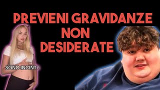 PREVIENI Gravidanze Indesiderate Reaction al Bavaro e Paolina del Calippo Tour [upl. by Ennyletak664]