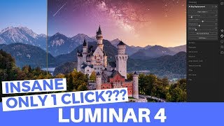 Sky Replacement in Luminar 4  Quick Tutorial  Luminar Neo [upl. by Iddet]