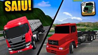 🔵SAIU NOVO GTS1 MOD NOVOS CAMINHÕES  GRAND TRUCK SIMULATOR🇧🇷 [upl. by Myrtie]