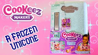 Cool Reveal  Cookeez Makery Freezy Cakez Fridge  Unicorn Cake  Collector Review amp Toy Unboxing [upl. by Shakti370]