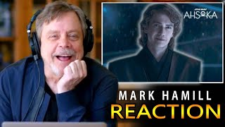 Mark Hamill reaction Anakin Skywalker returns Ahsoka Ep4 Star Wars  DUB [upl. by Ahsem]