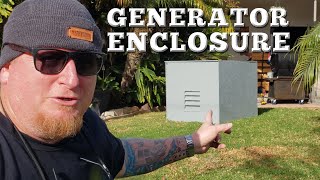 How to make a generator quieter  Best Generator Quiet Box enclosure [upl. by Chaunce193]