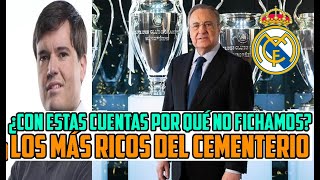 EL MADRID ES MÁS RICO QUE NUNCA Y EL CLUB QUE MÁS FACTURA Y LA VEZ VA SIN CENTRALES POR LA VIDA [upl. by Entirb]