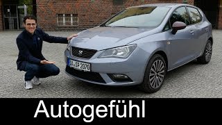 Seat Ibiza Facelift FULL REVIEW test driven 12 TSI new neu 2016  Autogefühl [upl. by Steddman]