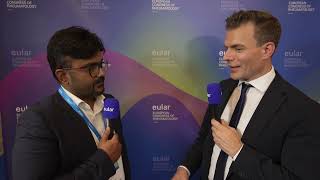 EULAR 2023 Congress Interview with Professor Daniel Aletaha [upl. by Yhtrod]