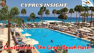 Constantinos The Great Beach Hotel Protaras Cyprus  Open All Year [upl. by Cott]