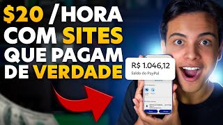 IMPOSSÍVEL NÃO GANHAR DINHEIRO COM ESSES SITES QUE PAGAM DE VERDADE Pelo Celular Dinheiro online [upl. by Leoine]