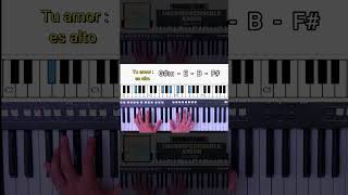 Incomprensible Amor  New Wine  Tutorial Piano [upl. by Ani]