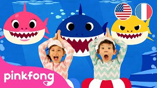 Baby Shark Dance en anglais et en français  Comptines  Pinkfong  Chansons pour Enfants [upl. by Binnie491]