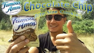 Famous Amos Chocolate Chip Bite Size Cookies [upl. by Ycnaffit374]