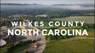 Aerial View of Wilkes County North Carolina [upl. by Aihppa]