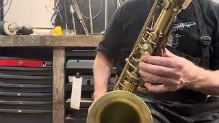 Pre service play test SELMER Ref 54 [upl. by Aerdma]