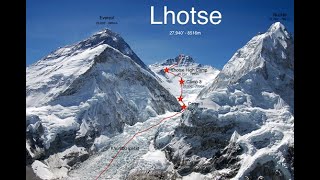 Mt Lhotse the fourth highest peak in the World with Subtitles [upl. by Airetak]