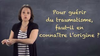 Connaître lorigine du traumatisme pour en guérir  VIDEOBLOG20 [upl. by Ardnuyek]