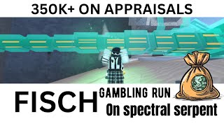 APPRAISING MY SPECTRAL SERPENT IN ROBLOX FISCH 2024 [upl. by Greeley]