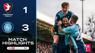 HIGHLIGHTS  Cheltenham 13 Wycombe [upl. by Naujuj]