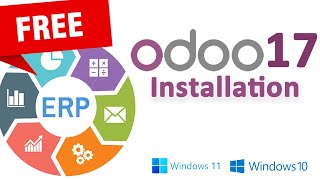 how to install odoo 17 in windows [upl. by Yoreel]