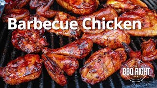 Barbecue Chicken  HowToBBQRight [upl. by Dnomsad]