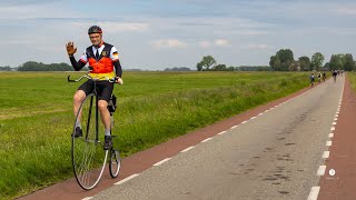 Fietselfstedentocht 2024 door Noordoost Fryslân [upl. by Bobby]