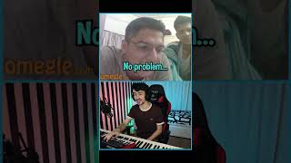 I PRETENDED I WAS A BEGGINER😂  PIANO OMEGLE [upl. by Elocyn]