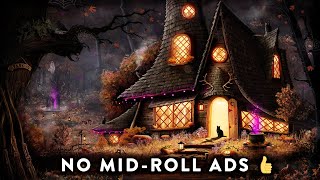 Halloween Party Ambience with Spooky Lofi for Witches  Ambient Halloween Night Sounds [upl. by Pember]