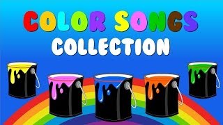 quotColor Songs Collection Vol 1quot  Learn Colors Sing Colors Nursery Rhymes [upl. by Bibeau]