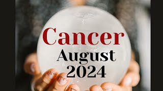 Cancer August This Is BIG XL 💥💥😲🎉🎉August 2024 [upl. by Bourn]