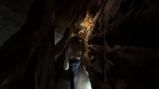 📍Linville Caverns Marion North Carolina ⛰️🦇🔦 cave northcarolina cavern travel [upl. by Nacnud470]