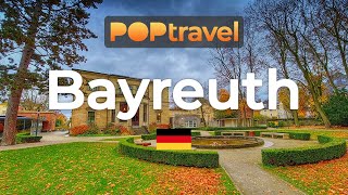 Walking in BAYREUTH  Germany 🇩🇪  4K 60fps UHD [upl. by Origra]