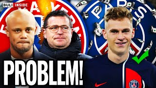 TRANSFERPROBLEM bei BAYERN PSG vor KIMMICHCOUP [upl. by Kjersti350]