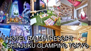 Hotel BaliAn Resort Shinjuku Glamping Tokyo Japan [upl. by Pyotr]