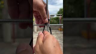 WoW The Easiest Way to Bind Screw Rod Securely [upl. by Alyacim]