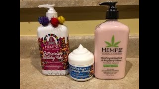 Hempz Body Moisturizer Review [upl. by Watt]