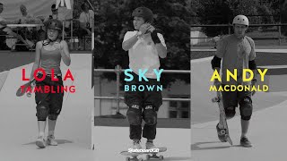 Skateboard GB Team for Paris 2024 Olympic Games  Lola Tambling Sky Brown amp Andy Macdonald [upl. by Hildagard]