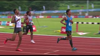 Pacific Mini Games Van2017 Athletics Mens 100m Hurdles [upl. by Tompkins]